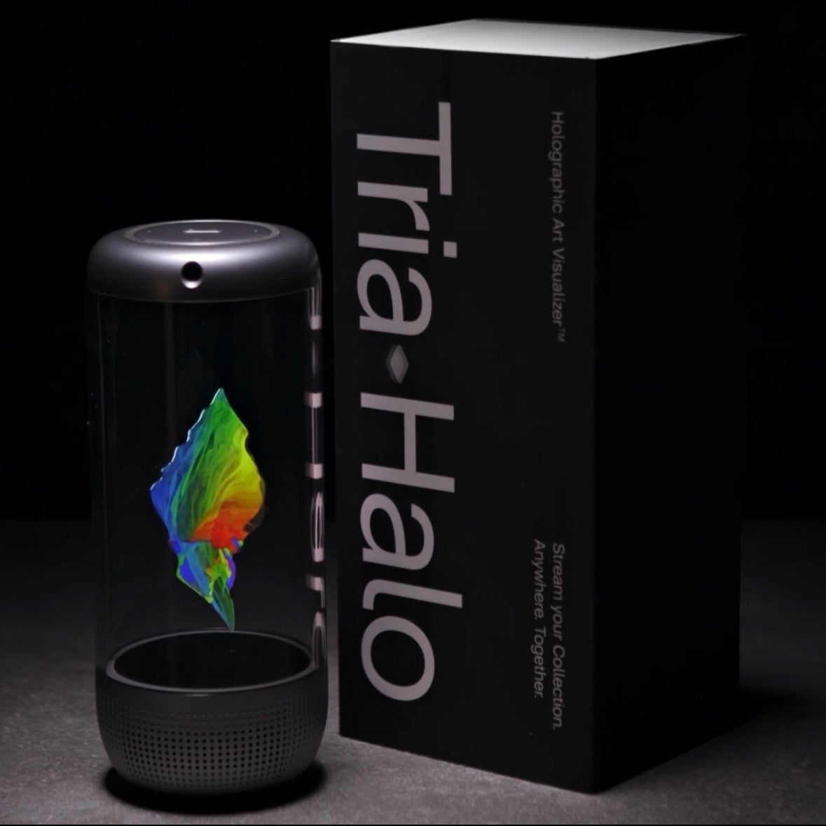 Tria Halo™ - Holographic Art Visualizer